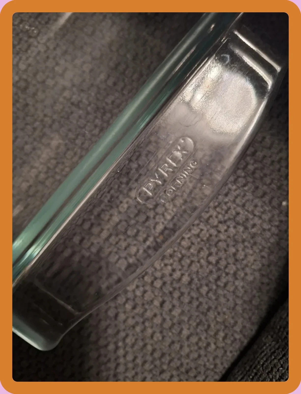 Prato de forno quadrado vintage Pyrex – photo 2